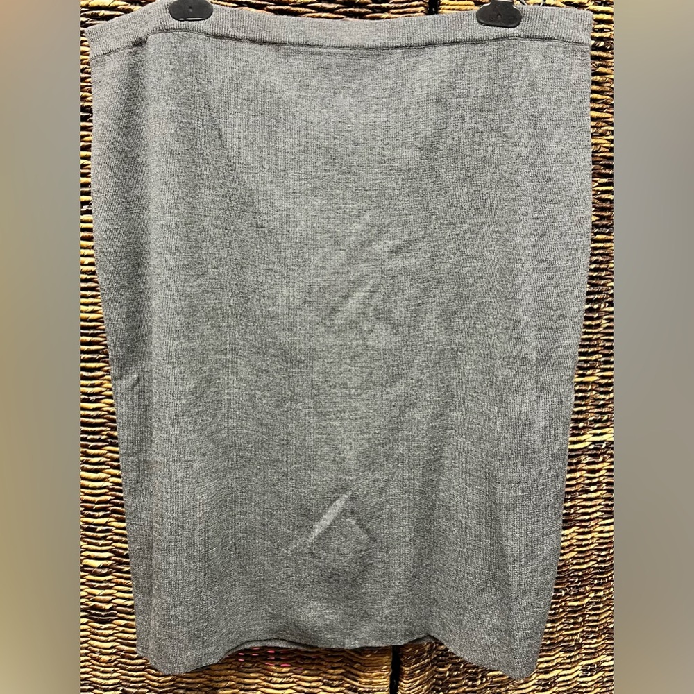 Eileen‎ Fisher Charcoal Pencil Skirt- Large